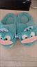 智宙棉拖鞋女秋冬毛絨小丑魚(yú)拖鞋新款保暖可愛(ài)外穿包跟室內卡通厚底 藍色丑魚(yú)/棉拖鞋 37 （適合37-38） 曬單實(shí)拍圖