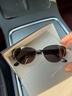 海倫凱勒【薯薯鏡】貓眼墨鏡女潮流太陽(yáng)鏡俏皮復古圓框眼鏡HK909N01 曬單實(shí)拍圖