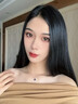 法蔻（farcoko）海洋之心項鏈女鎖骨鏈首飾新款小眾高級感送女友生日禮物 一克拉藍寶石項鏈女【本地倉/次日達】 曬單實拍圖
