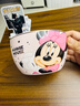 迪士尼(Disney)幸韻陶瓷飯碗正版高溫瓷可微波加厚高顏值女生兒童 米妮【幸韻飯碗】 曬單實(shí)拍圖