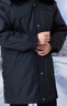 恒源祥保安大衣男裝冬季加厚防水防寒中長(cháng)款工作棉服工裝制服棉大衣外套 中長(cháng)款升級加厚 帶可拆帽子 3XL 190 碼 180 -200 斤 曬單實(shí)拍圖