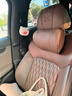比亞迪比亞迪漢DMI/EV汽車(chē)頭枕護頸枕運動(dòng)座椅枕頭腰靠墊車(chē)內飾改裝用品 比亞迪 漢 升級款【麒麟棕】頭枕 1個(gè) 曬單實(shí)拍圖