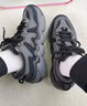 FILA斐樂(lè )帕尼尼男鞋運動(dòng)鞋2025秋季新款籃球鞋休閑鞋面包老爹鞋 黑/鍛鐵灰-BF 42 曬單實(shí)拍圖
