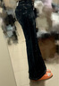 ONLY 2025春季辣妹設計感修身高腰喇叭褲牛仔褲女|125332002 曬單實(shí)拍圖