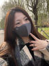 南啵丸高顏值保暖口罩女秋冬季防風(fēng)防寒時(shí)尚3d立體戶(hù)外騎行面罩護眼角 3只裝【黑色+黑色+灰色】 曬單實(shí)拍圖