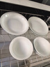陶溪川景德鎮陶瓷餐具套裝家用簡(jiǎn)約白瓷碗盤(pán)整套中式純色喬遷之喜禮物 曬單實(shí)拍圖