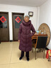 唐致中老年羽絨服女過(guò)膝長(cháng)款新中式加厚媽媽冬裝老人奶奶太太冬季外套 紫紅 XL 【建議85-105斤】送運費險 曬單實(shí)拍圖