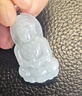 鳳禧珠寶翡翠玉觀(guān)音菩薩吊墜玉墜男士款天然a貨玉石項鏈新年禮物實(shí)用 曬單實(shí)拍圖