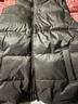 雅鹿【90%鴨絨】羽絨馬甲女短款立領(lǐng)純色秋冬時(shí)尚外穿保暖坎肩女款 曬單實(shí)拍圖