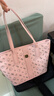 Hello Kitty官方正品托特包小眾滿(mǎn)印花手提包包女休閑百搭單肩包大容量腋下包 軟萌草莓奶昔 曬單實(shí)拍圖