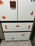美的（Midea）M60系列520純平全嵌法式多門(mén)四開(kāi)門(mén)家用冰箱超薄雙系統循環(huán)大容量無(wú)霜BCD-520WUFPZM(E)白國家補貼 曬單實(shí)拍圖
