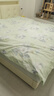 羅萊家紡100%純棉床上四件套全棉被套床單 綠220*250 曬單實(shí)拍圖