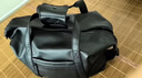 PRUY出差旅行包男士大容量手提健身包黑色行李袋 黑色小號 曬單實(shí)拍圖