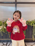 語(yǔ)嬉卡皮巴拉兒童手套圍巾耳罩女童冬季保暖套裝小孩防寒美甲手套耳包 4#美樂(lè )蒂手套 無(wú)規格 曬單實(shí)拍圖