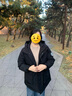MsShe【三防羽絨服】大碼女裝2025冬裝胖mm戶(hù)外保暖90%白鴨絨外套 黑色現貨 3XL 曬單實(shí)拍圖
