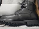 巡洋艦3513戰術(shù)工裝靴防寒保暖棉靴男款耐磨靴子戶(hù)外休閑防滑羊毛皮靴男 黑色  皮毛一體羊毛靴 42 曬單實(shí)拍圖