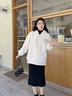 京多夢(mèng)愛(ài)心刺繡羊羔毛衛衣外套女2025秋冬新款連帽開(kāi)衫上衣軟糯舒適加絨 米白色【加絨款】 均碼 （120斤以?xún)龋?曬單實(shí)拍圖