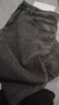 彈力牛仔工作褲男春秋耐磨寬松休閑干活上班穿的勞保褲工作服褲子 900 灰色【彈力不卡襠】 33 【建議140-150斤】 曬單實(shí)拍圖