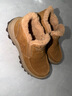 百麗套筒休閑雪地靴男26春新牛皮厚底保暖靴東北靴A2285AD6 土黃 41 曬單實(shí)拍圖