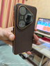 言臣適用華為pura80pro手機殼鏡頭全包防摔華為purap80pro+手機殼超薄散熱p80ultra商務(wù)男士真皮保護套 Pura80Pro/Pro+通用【檀木色】 曬單實(shí)拍圖