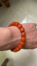 石玥珠寶收藏級涼山南紅瑪瑙手串直切桶珠轉運珠手鏈男女士款禮物 收藏級11*10mm 曬單實(shí)拍圖
