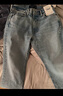 Abercrombie & Fitch男裝25夏季美式復古經(jīng)典百搭做舊水洗直筒牛仔褲長(cháng)褲131-5139 藍色 32 (180/82A)標準版 曬單實(shí)拍圖