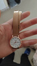 手表女雙日歷皮帶韓版時(shí)尚潮流大表盤(pán)石英表學(xué)生網(wǎng)帶女表抖音 069玫金網(wǎng)白面【女表】 曬單實(shí)拍圖