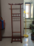 芝蘭花韻芝蘭花韻金花梨木中式簡(jiǎn)約衣帽架落地臥室榫卯明式掛衣服架子 底長(cháng)44寬38高158頂長(cháng)60cm花梨色 曬單實(shí)拍圖