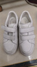 安啟美奈氣墊云新款魔術(shù)貼小白鞋牛皮厚底通勤散步休閑女鞋百搭 白色 38 曬單實(shí)拍圖