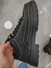 海瀾之家HLA新年禮物男秋冬工裝皮鞋男士中幫潮流休閑鞋男 F339 黑色 43 曬單實(shí)拍圖