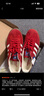 阿迪達斯（adidas）三葉草男女鞋GAZELLE INDOOR低幫休閑鞋IF1808紅白36.5 曬單實(shí)拍圖