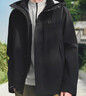 斐樂(lè )斐樂(lè )官方情侶款戶(hù)外運動(dòng)防風(fēng)透濕抗菌連帽夾克男女同款 正黑色-BK S 165/88A/S 曬單實(shí)拍圖
