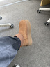 UGG EVERSHEEPSKINS迪普莆田冬季時(shí)尚百搭女款UGG雪地靴簡(jiǎn)約皮毛一體高彈厚底雪地靴 UGG迪普-棕色 39 【標準尺碼】 曬單實(shí)拍圖