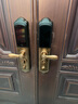 凱施曼 別墅大門(mén)指紋鎖可視對講密碼鎖入戶(hù)大門(mén)銅門(mén)全自動(dòng)雙開(kāi)門(mén)智能鎖 古銅金-人臉版-雙開(kāi)門(mén) 曬單實(shí)拍圖