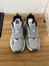 senma森馬2026年新款厚底增高老爹鞋男女同款潮流百搭運動(dòng)休閑鞋板鞋 銀色 41 曬單實(shí)拍圖