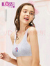 古今花芭比聯(lián)名款】氨棉印花舒適少女大童可愛(ài)文胸罩背心塑身內衣女 冰花灰 L (165) 曬單實(shí)拍圖