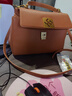 紅谷包包女包新款女士單肩包大容量手提包時(shí)尚通勤生日禮物 棕色 曬單實(shí)拍圖