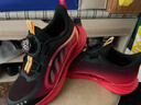 特步兒童氫風(fēng)8.0跑鞋秋冬男女童小中大童旋鈕扣耐磨防滑透氣運動(dòng)鞋 黑/狀元紅 【氫風(fēng)8.0密網(wǎng)】 33 碼 曬單實(shí)拍圖
