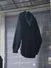 爍穗100%純棉面料連帽衛衣冬季加絨加厚上衣服男潮流情侶裝寬松外套男 純棉579-黑- 薄款 2XL 曬單實(shí)拍圖