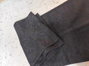 羅蒙男士休閑褲春季新款毛呢修身長(cháng)褲子輕熟直筒寬松垂感百搭西裝褲男 灰色九分 常規 31 [126-135斤] 曬單實(shí)拍圖