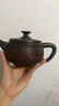 云南建水紫陶茶壺可提轉鳳鳴手工雕刻家用紫砂漢瓦壺純手工大容量 紫陶漢瓦壺【可提轉鳳鳴】 1個(gè) 曬單實(shí)拍圖