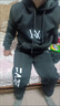 奧圣蔻嘉豪同款戰衣 Alan Walker艾倫沃克faded同款連帽秋冬季衛衣男寬 【衛衣+褲子+口罩】冬季 加絨 均碼 150 體重70-80以?xún)?曬單實(shí)拍圖