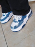 昌祥回力爆改蝴蝶結牛仔藍原創(chuàng  )小白鞋韓版鞋子學(xué)生百搭秋季休閑板鞋女鞋子 深藍白（蝴蝶結） 37 公主請下單現貨秒發(fā)贈運費險 曬單實(shí)拍圖