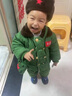 G.duck軍大衣兒童套裝加絨軍綠色嬰兒棉衣加厚寶寶棉服東北小孩冬季衣服 軍大衣_分體款送帽子包包 90 cm 建議22-26斤 曬單實(shí)拍圖