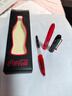KACOx可口可樂(lè )聯(lián)名款練字暗尖鋼筆男女生練字剛筆生日禮物紅色/金夾內附吸墨器*1+墨水囊*2 曬單實(shí)拍圖
