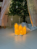 AMOR HOUR亞克力玻璃杯無(wú)煙搖擺仿真電子蠟燭婚禮路引派對裝飾年會(huì )新年燈飾 曬單實(shí)拍圖
