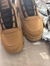 唐獅（TonLion）馬丁靴男鞋秋冬季潮流戶(hù)外休閑工裝鞋男士復古大黃靴男靴 黃色 42 曬單實(shí)拍圖
