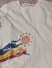 真維斯男童短袖兒童t恤純棉夏裝男孩寬松半袖中大童衣服夏季童裝上衣 明亮橙 米色Hi+米白 彩虹太陽(yáng) 100 曬單實(shí)拍圖