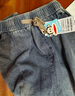 大嘴猴（paul frank）牛仔褲男士秋季美式彎刀褲子男寬松休閑褲男褲闊腿褲 黑色 4XL 曬單實(shí)拍圖