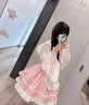 閃動(dòng)少女（SHANDONGSHAONV）洛麗塔裙子可愛(ài)蘿莉塔lolita原創(chuàng  )設計夏日萌喵洋裝和風(fēng)女仆改良連 粉色【四件套+飛機盒】 M 曬單實(shí)拍圖